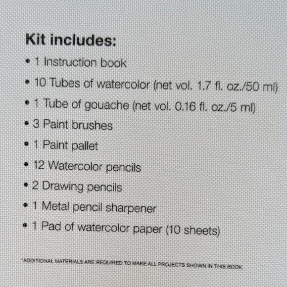 Watercolor painting kit - Picture 2 of 5